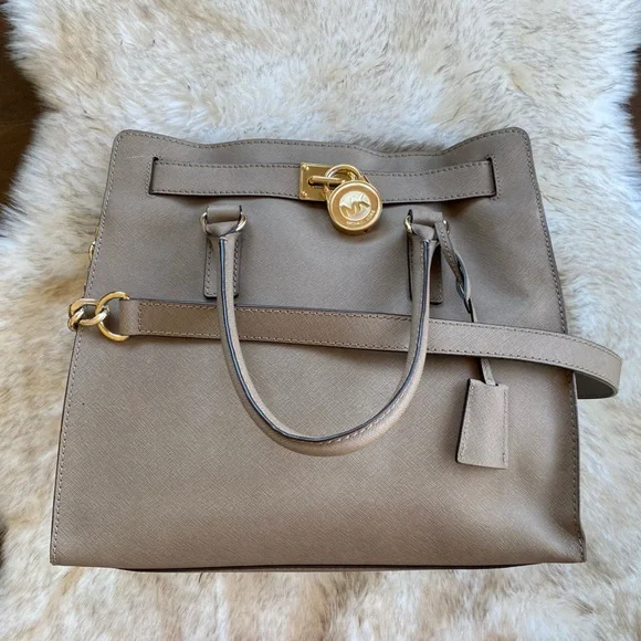 Michael Kors Hamilton Saffiano leather large tote - Picture 3 of 10